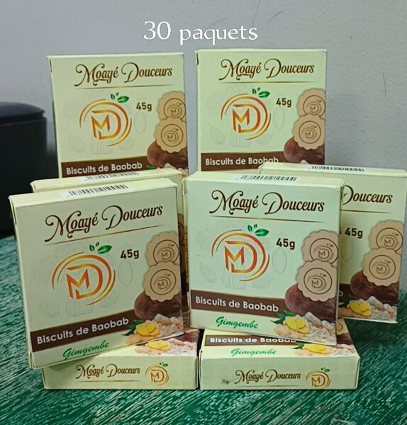 Biscuits Baobab Gingembre