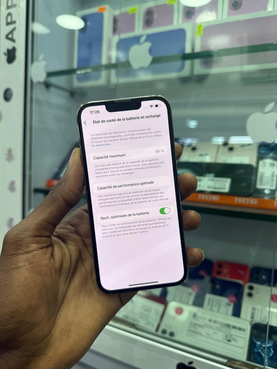 13 Pro 128go Casi retour