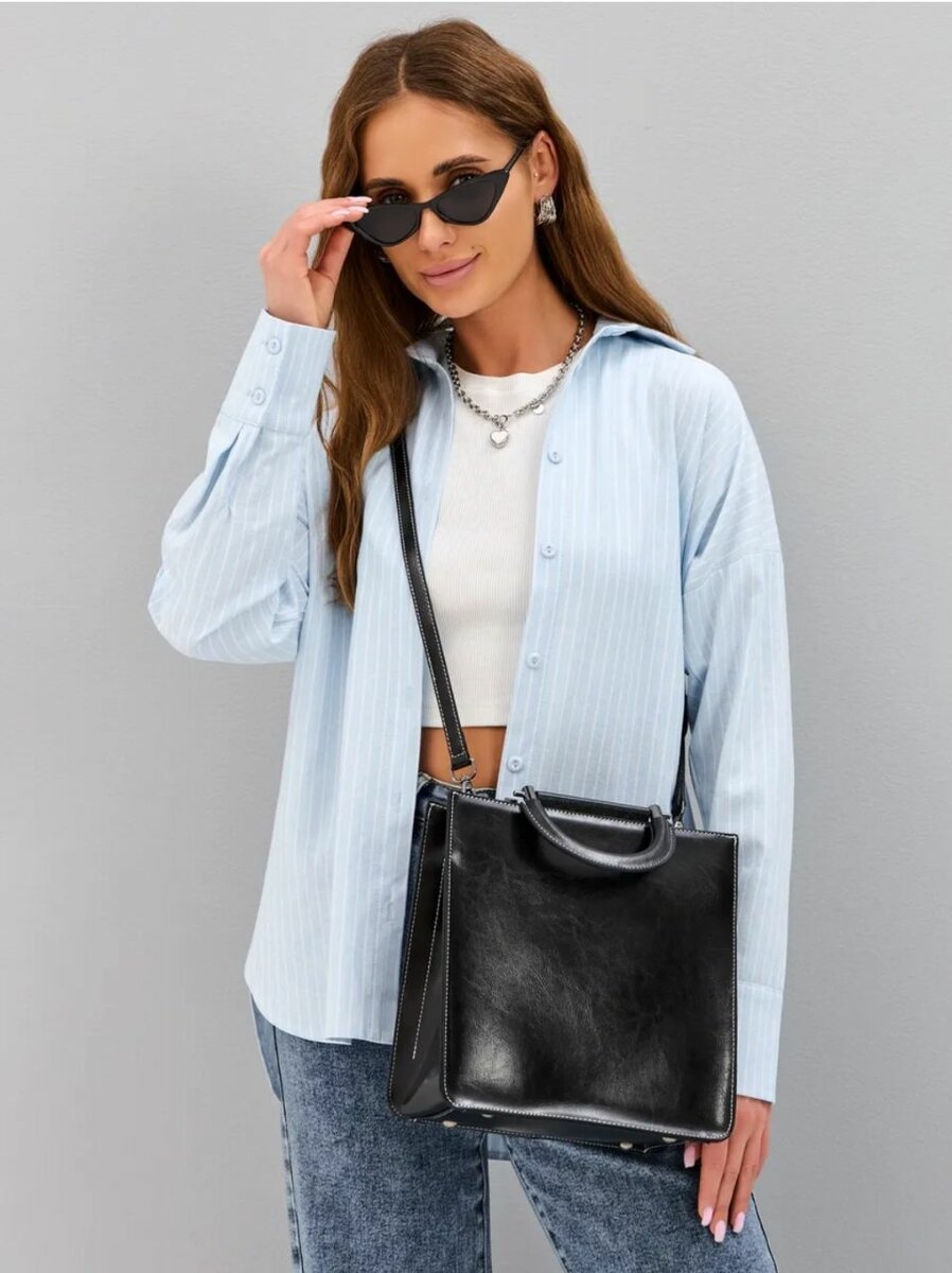 Кожаная женская сумка