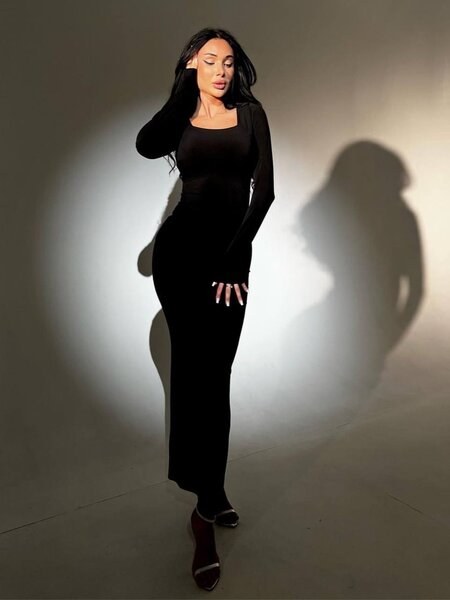 Платье из вискозы, производство Турция