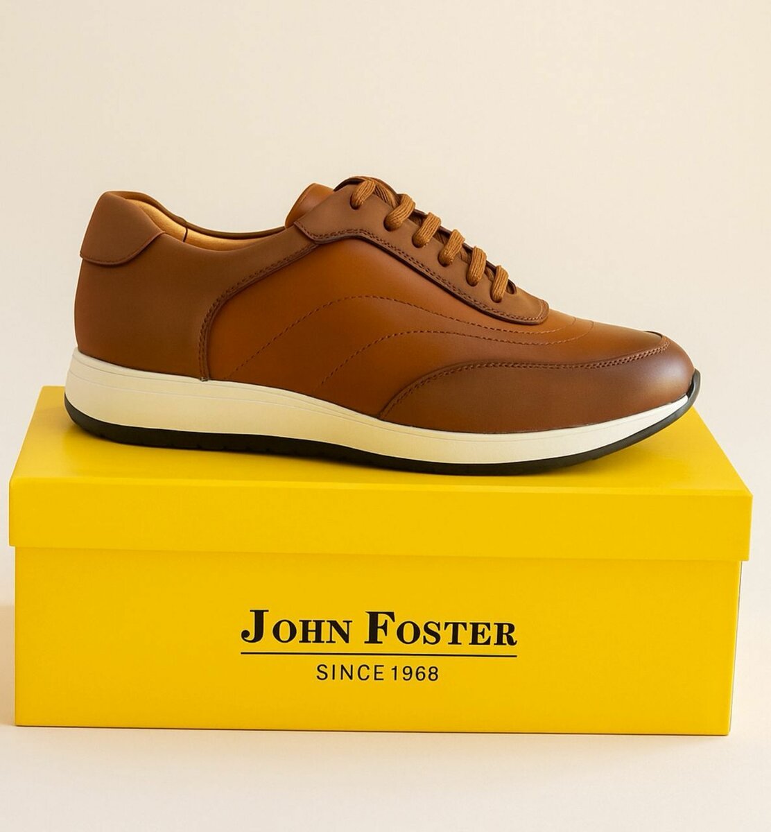 Sneakers en cuir John Foster