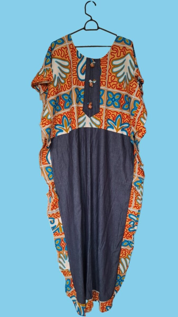 Robe imprimée ethnique élégante