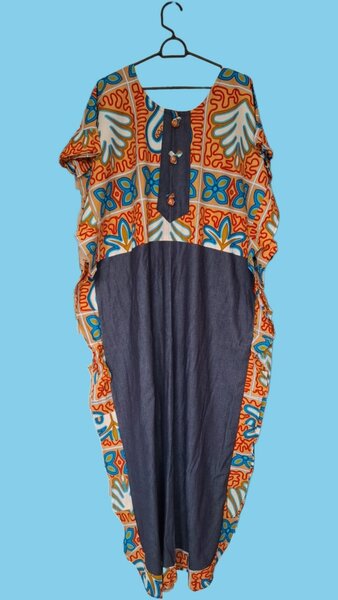 Robe imprimée ethnique élégante