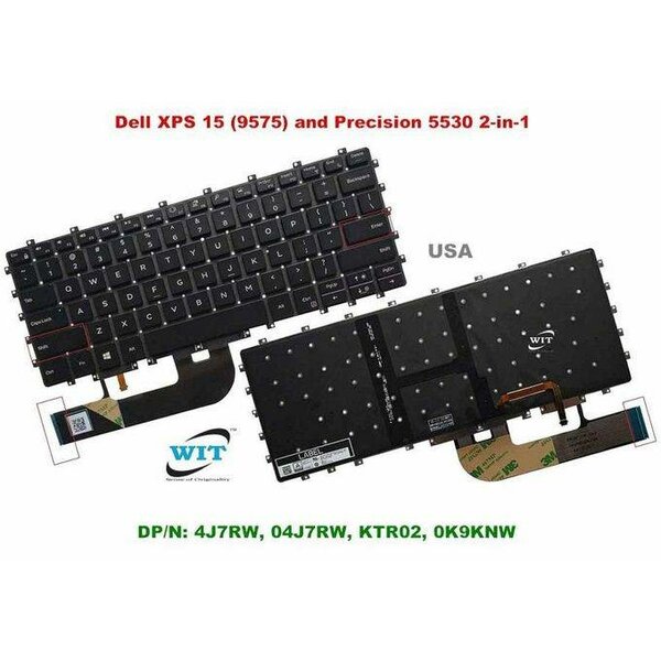 Clavier Dell XPS 15 9550