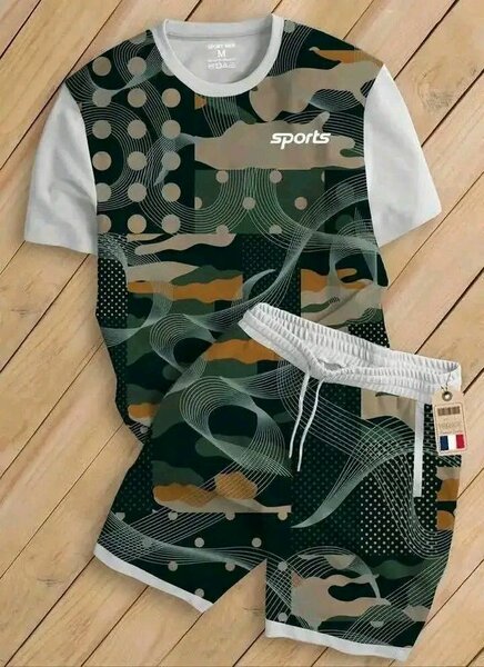 Ensemble sport camouflage