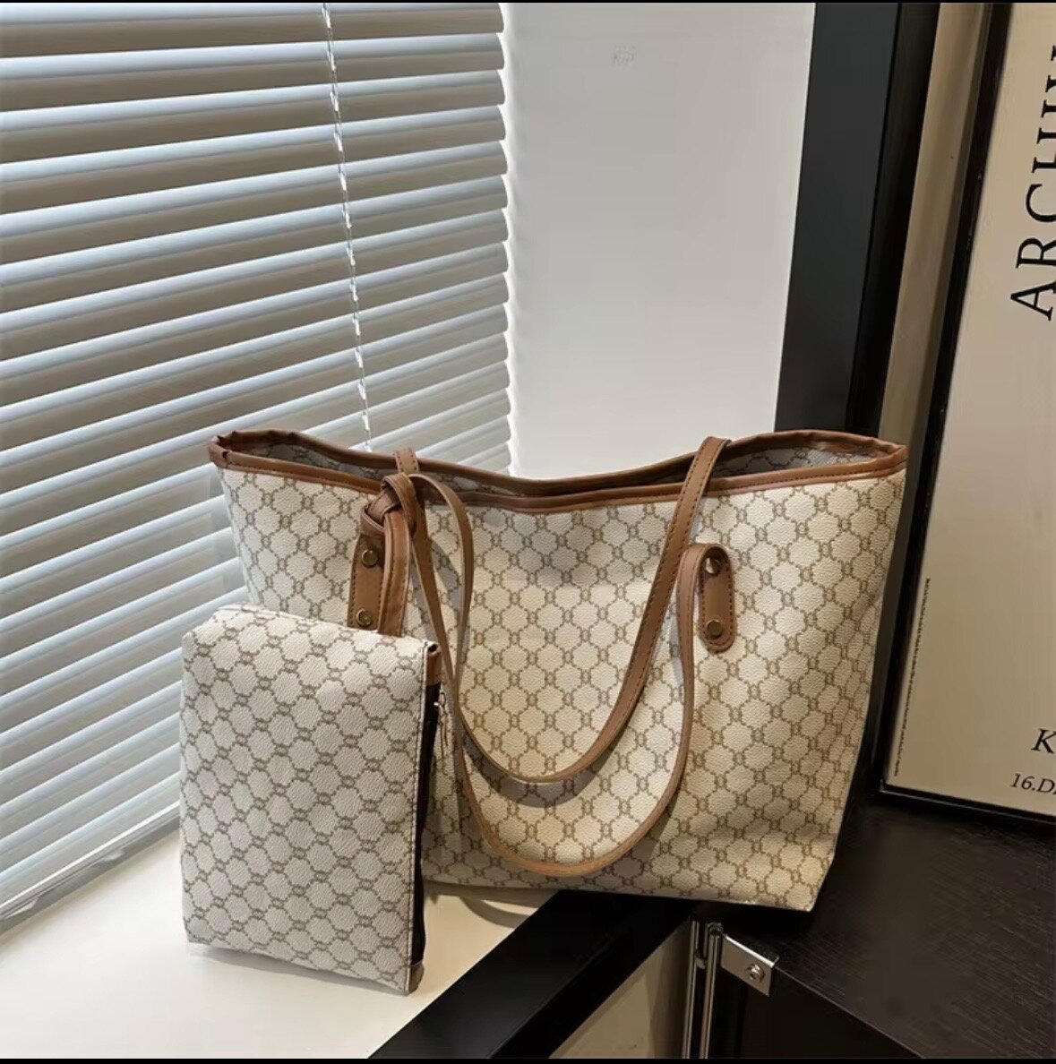 Sac fourre-tout chic en cuir