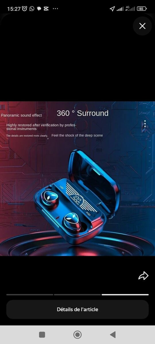 Écouteurs Sans Fil Bluetooth M20