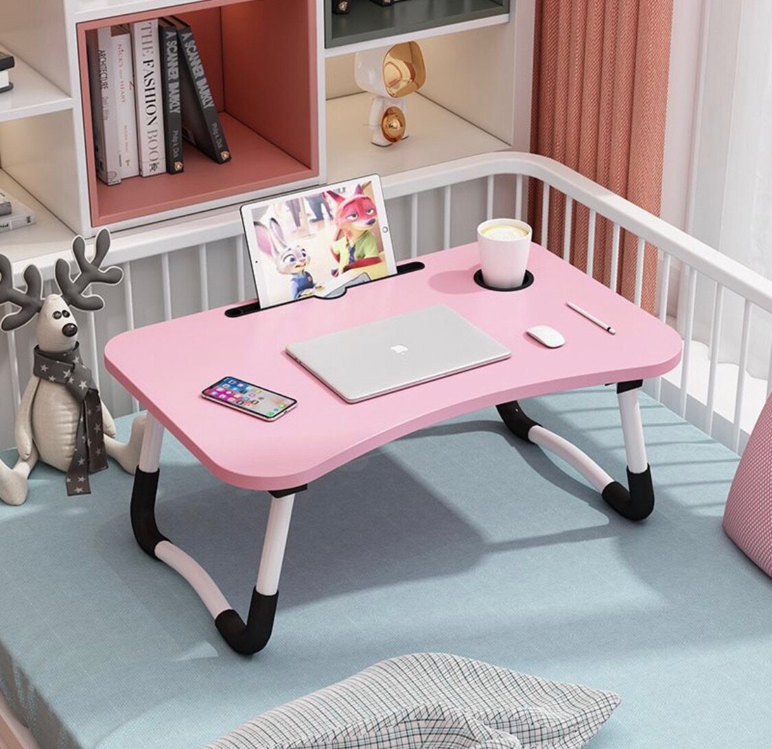 Foldable bedside table