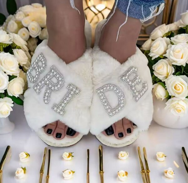 Bridal flip flops