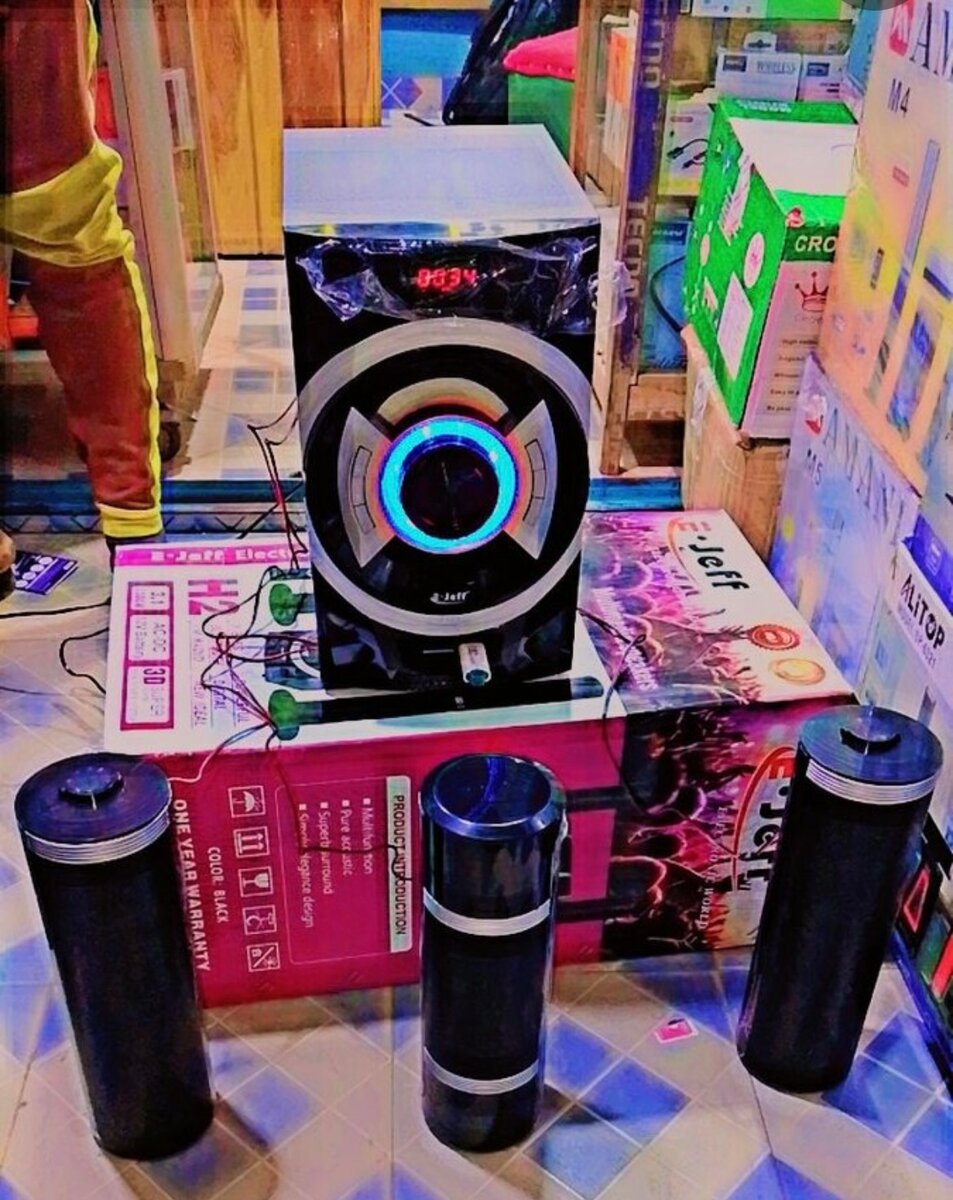 Enceinte Bluetooth avec Subwoofer