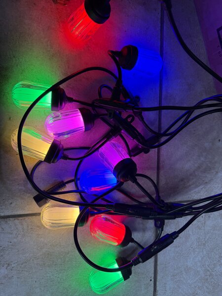 户外多彩LED串灯