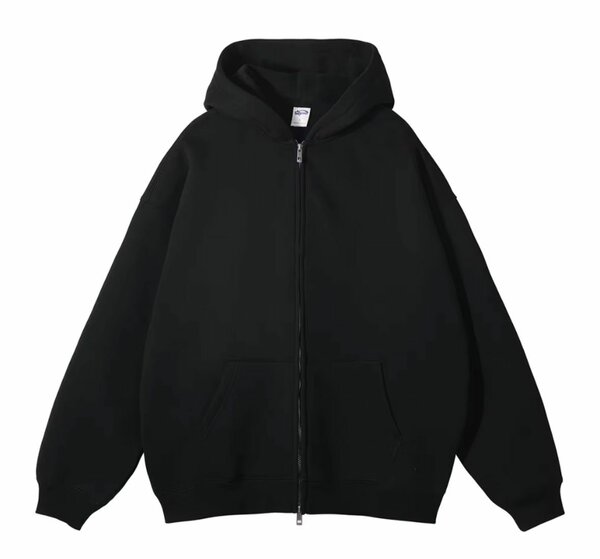 Veste à capuche unisexe zippée