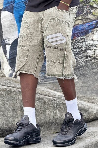 Shorts en jean décontractés