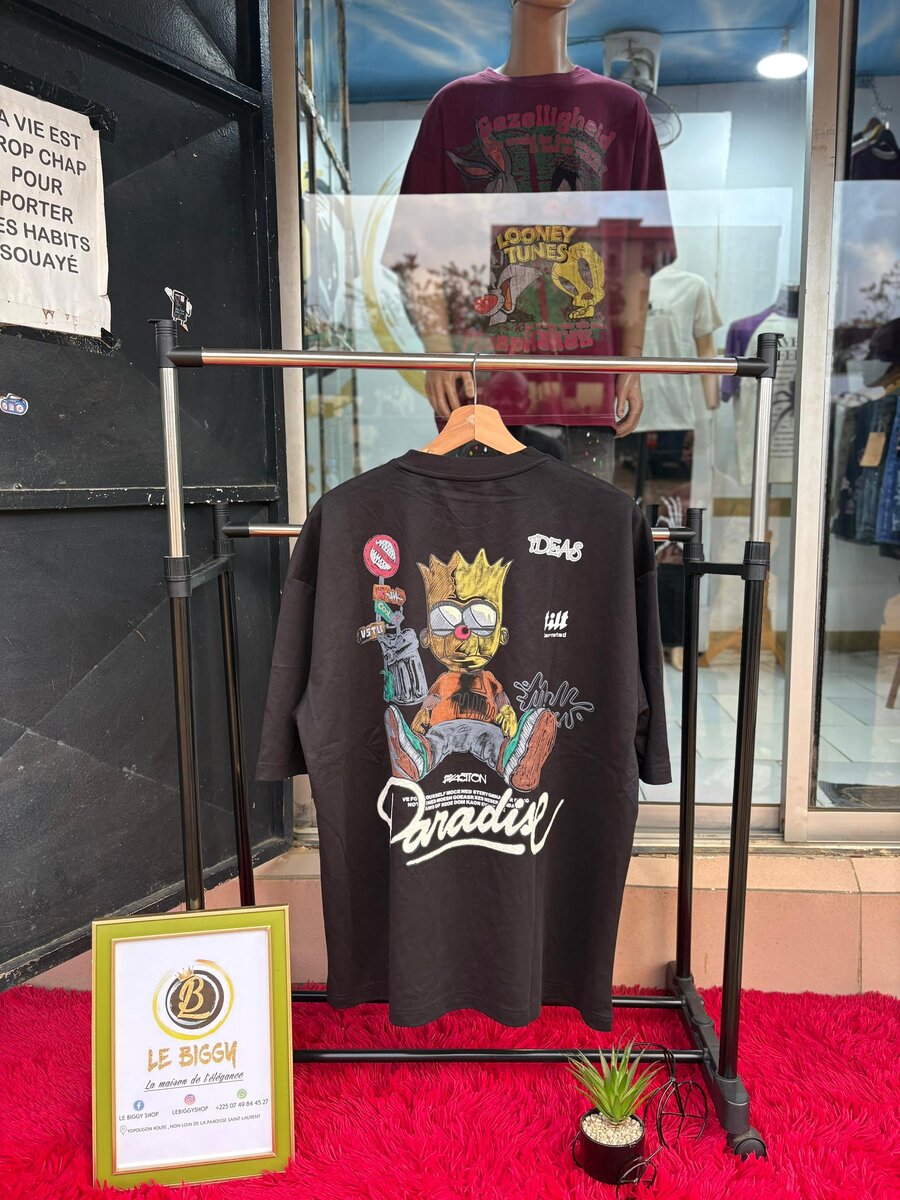 T-shirt graphique homme