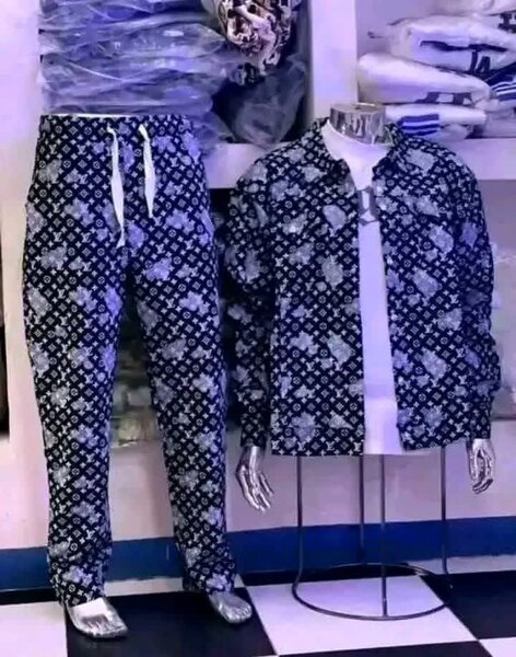 Ensemble survêtement motif pour homme