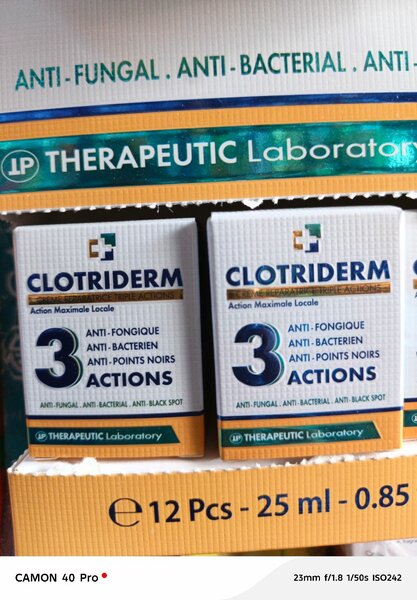 Clotriderm Anti-fungal Cream