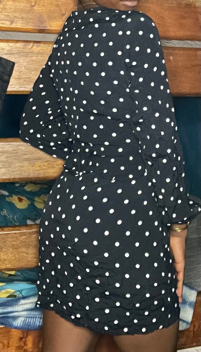 Robe à pois élégante