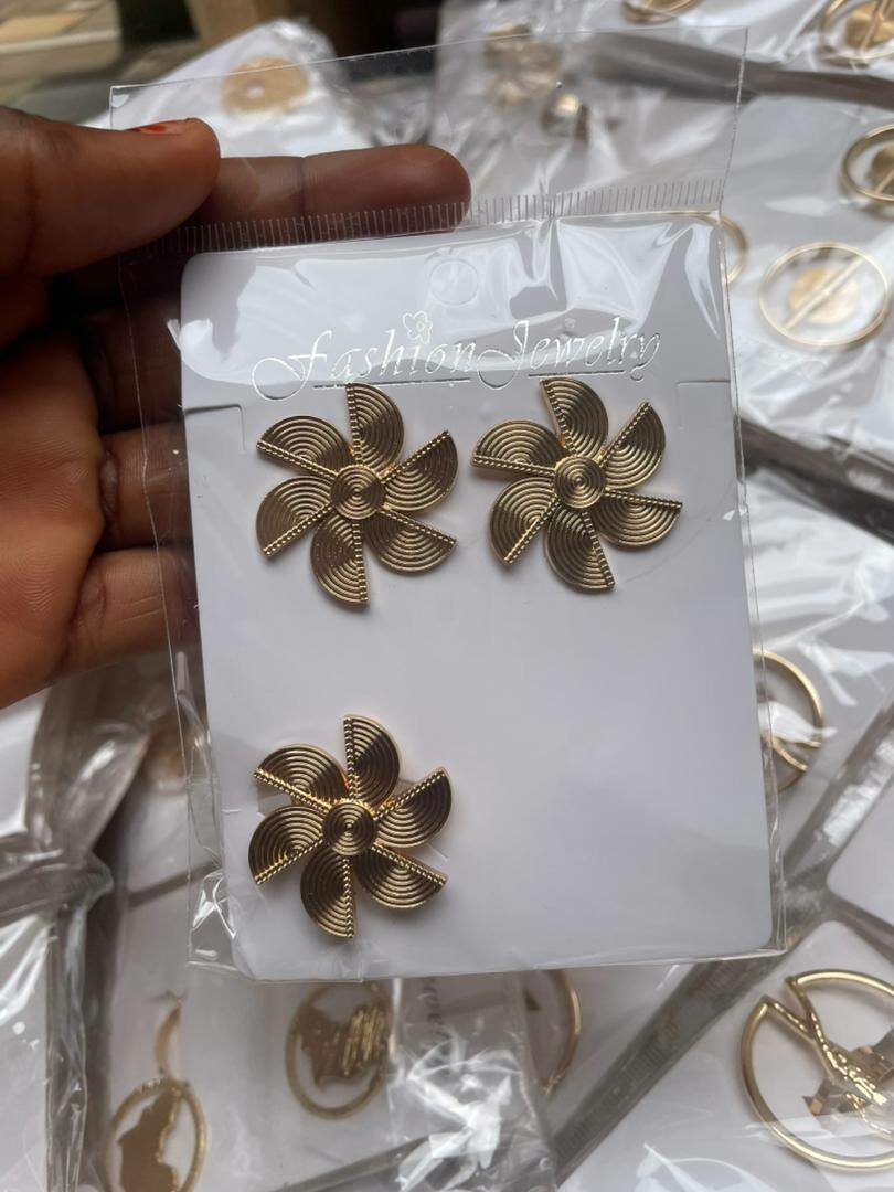 Boucles d'Oreilles Dorées Élégantes