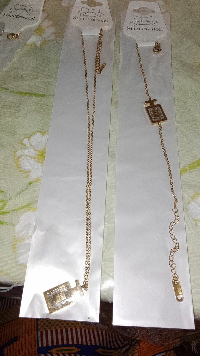 Chaînes en acier inoxydable élégantes