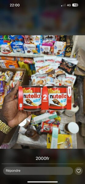 Duo Nutella & Go! 2 Packs