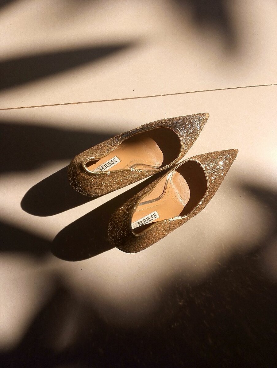 Sparkling shoes