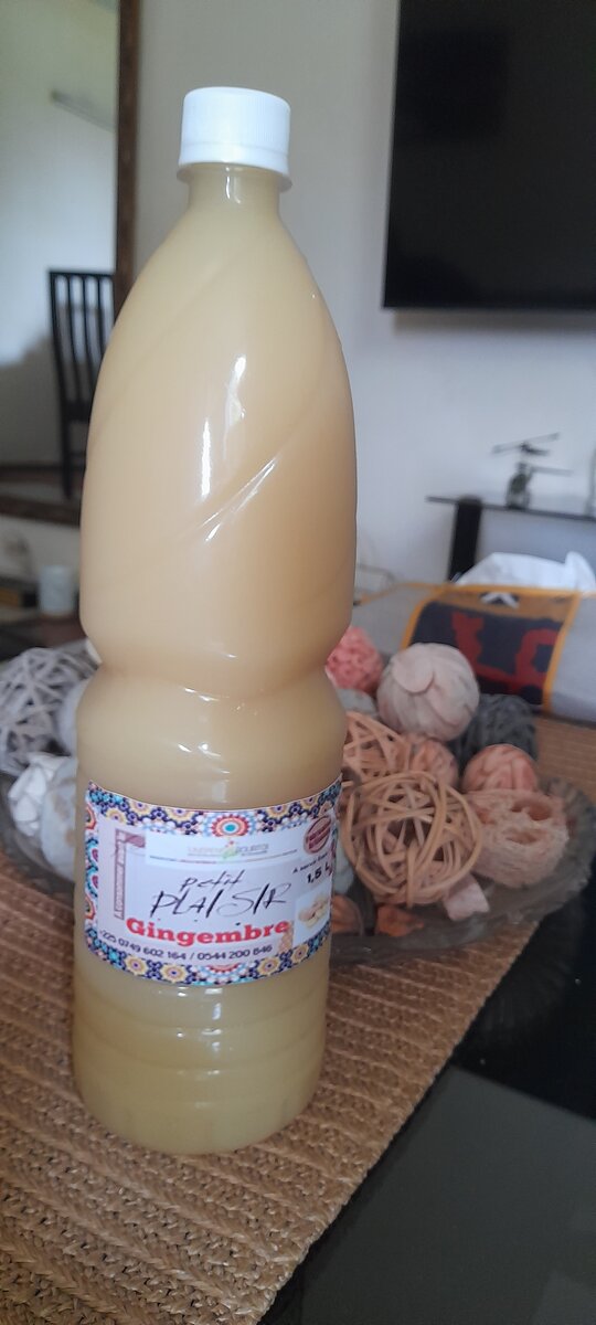 Jus de Gingembre Artisanal