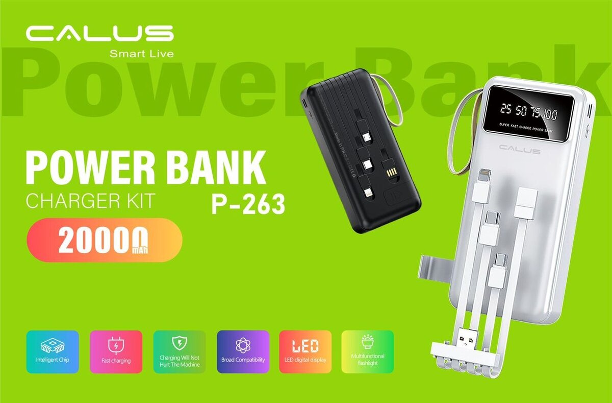CALUS 20000mAh Power Bank