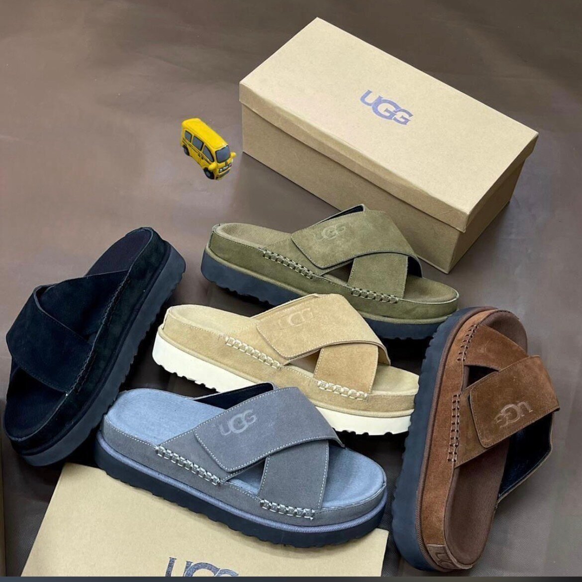 Sandales à glissière élégantes