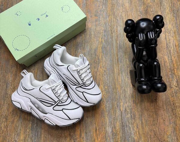 Baskets blanches sport tendance