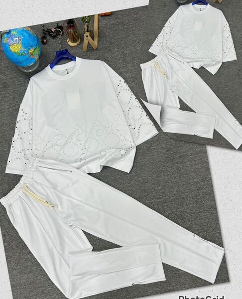 Ensemble Décontracté à Dentelle