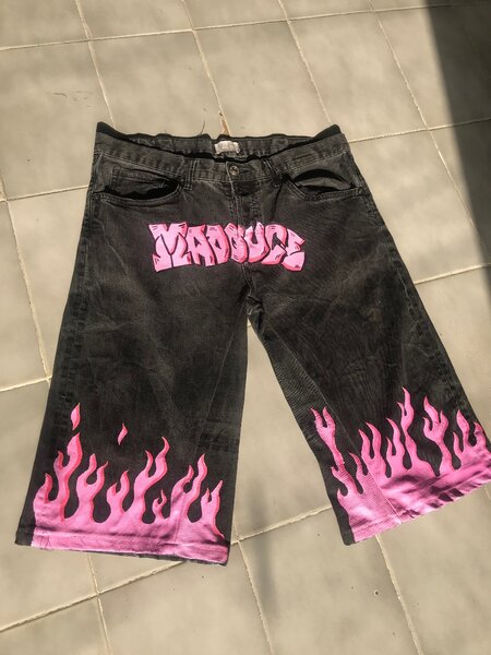 Shorts en jean personnalisé