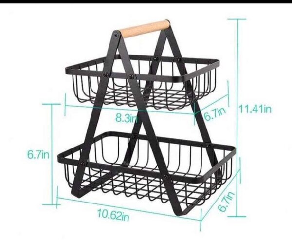 Étagère de cuisine fruit un croissant