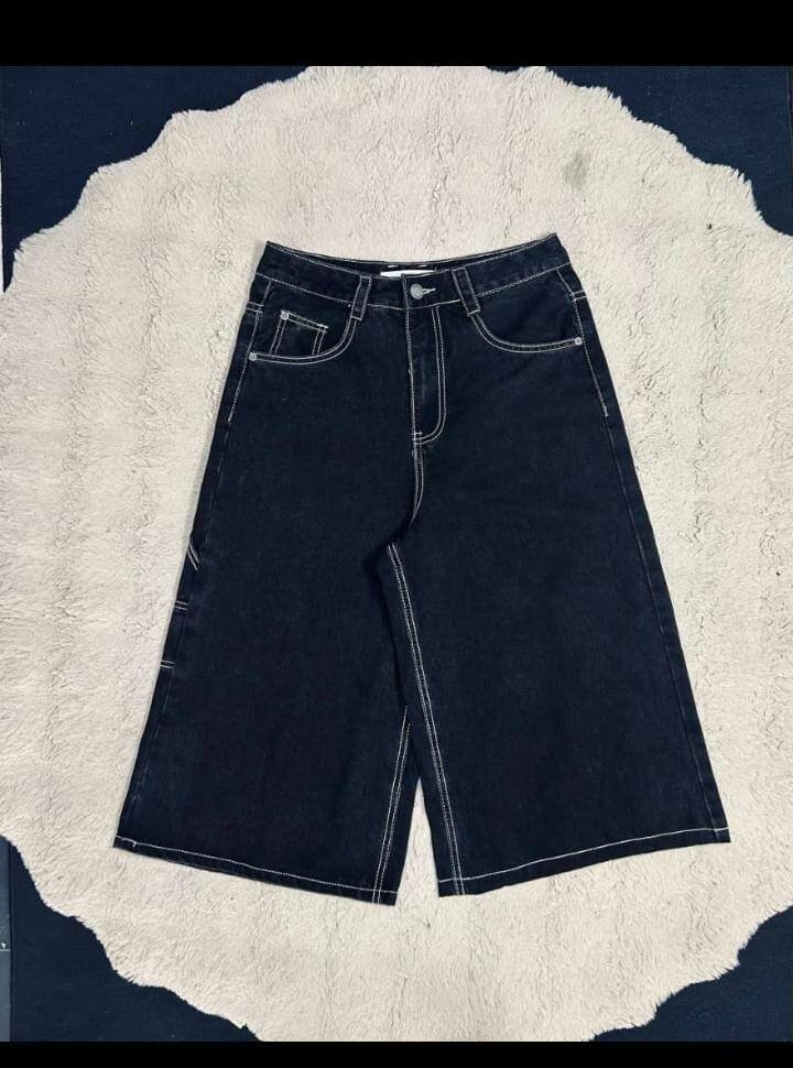 Bermudas en denim