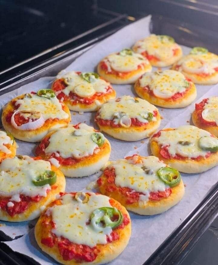 Mini-pizzas savoureuses