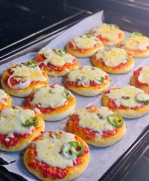 Mini-pizzas savoureuses