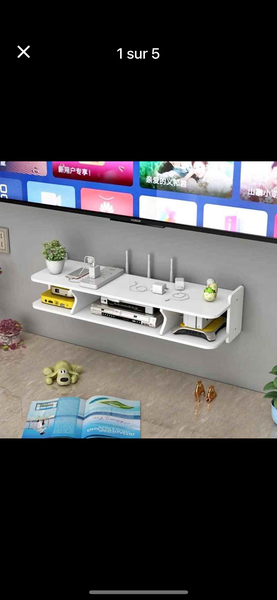 Étagère murale multifonction