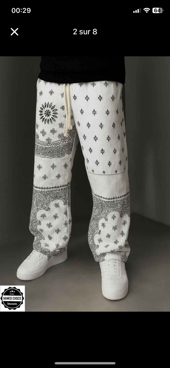 Pantalons Streetwear Homme