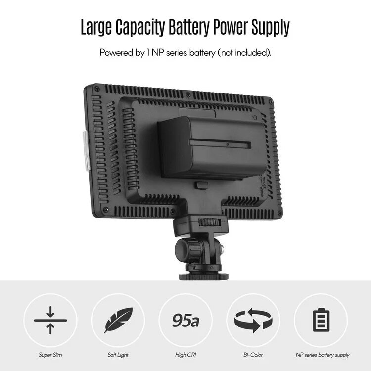 Lumière led pour caméraman