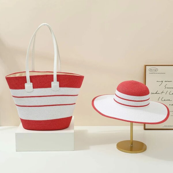 Ensemble Sac et Chapeau Plage