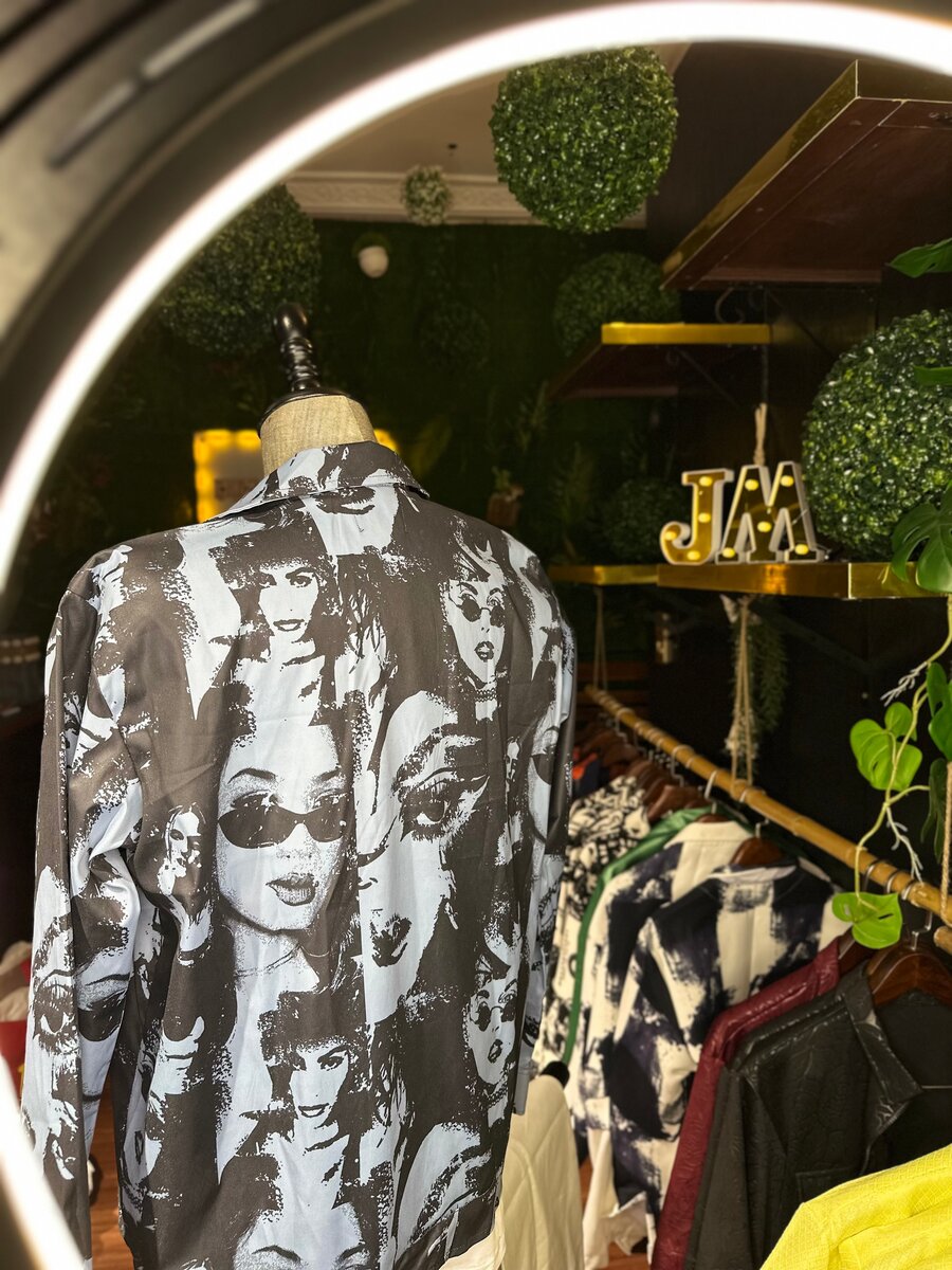 Veste graphique chic