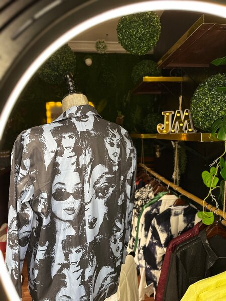 Veste graphique chic