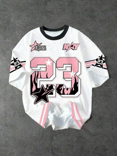 T-shirt graphique sportif