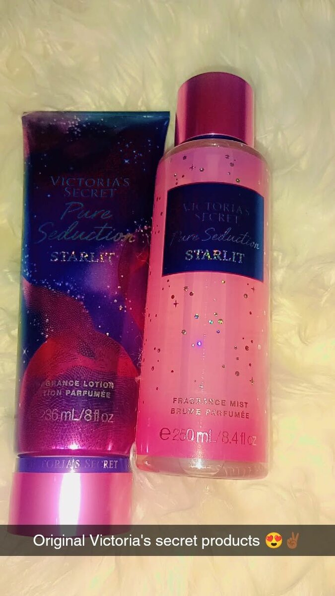Victoria's secrets splashes