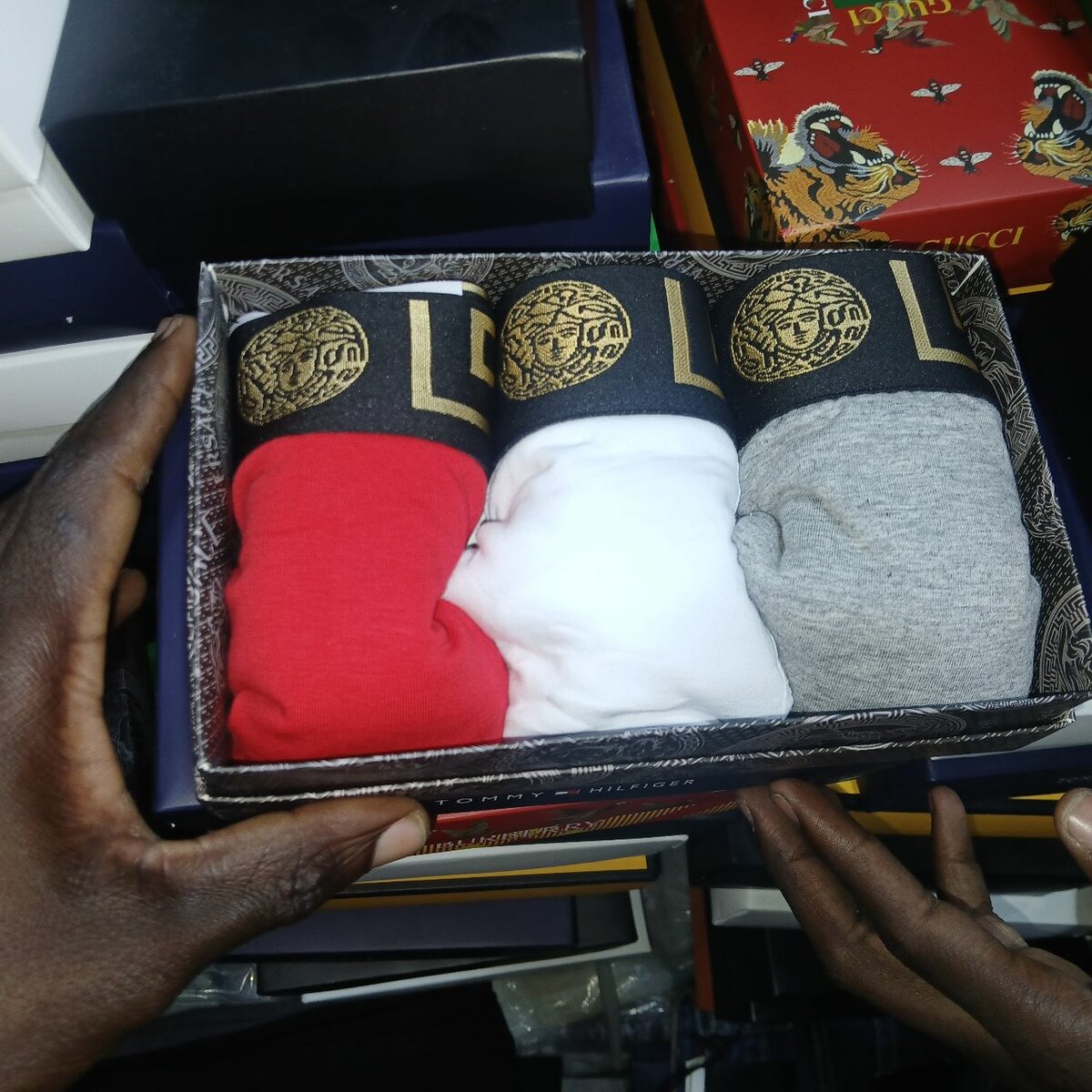 Boxers homme en coton luxe