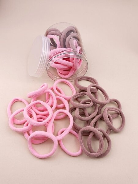 Élastiques cheveux colorés