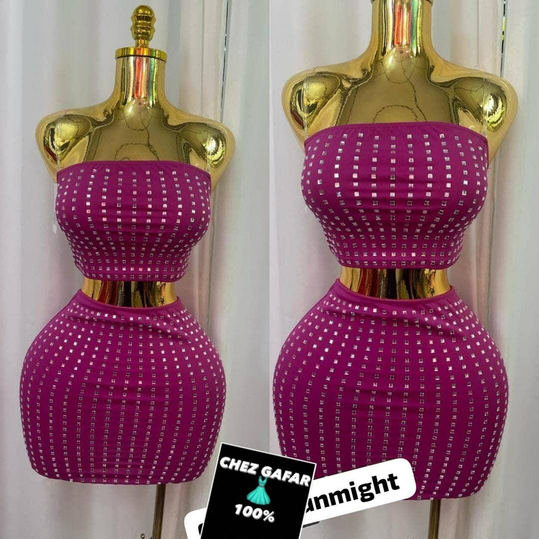 Robe Étroite Pailletée