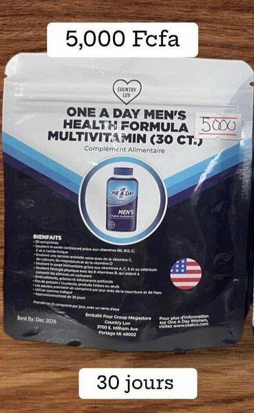 Multivitamines Homme one a day
