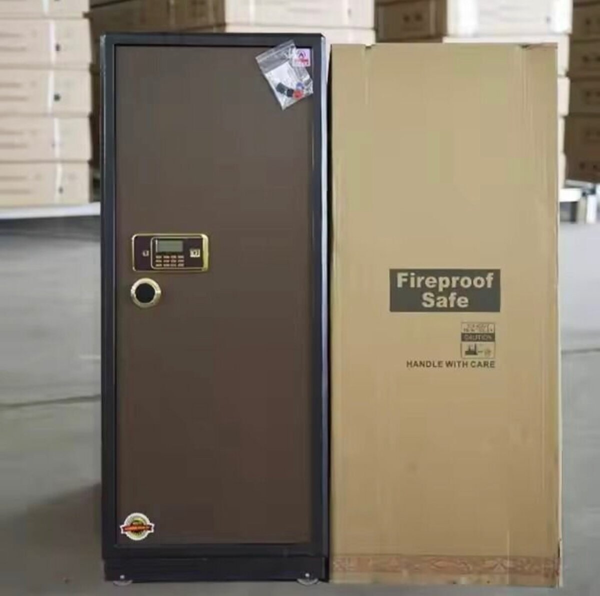 FIREPROOF SAFE LOCKER BOX 160kg