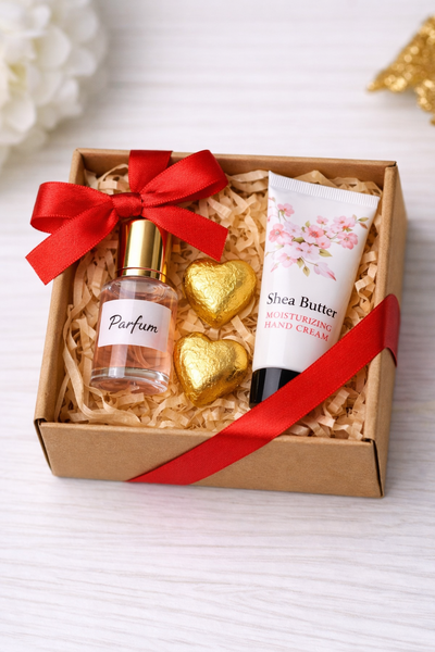 Coffret cadeau parfum élégant