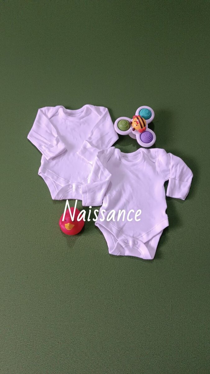 Body bébé coton doux